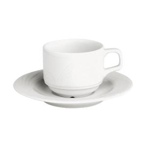 Porselen Halley Be Çay Fincanı Tabağı