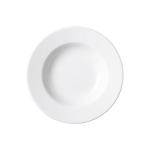 Porselen Soley Beyaz Çukur Tabak 23Cm