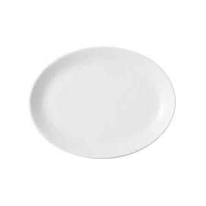 Porselen Soley Beyaz Kayık Tabak 18Cm