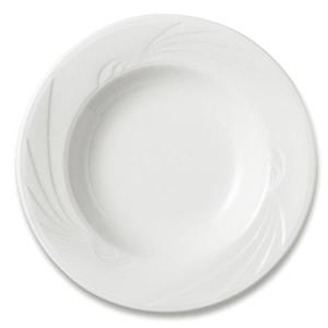 Porselen Halley Beyaz Çukur Tabak 23Cm
