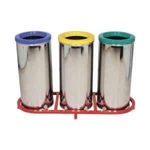 Atık Kutusu Paslanmaz Bazalı